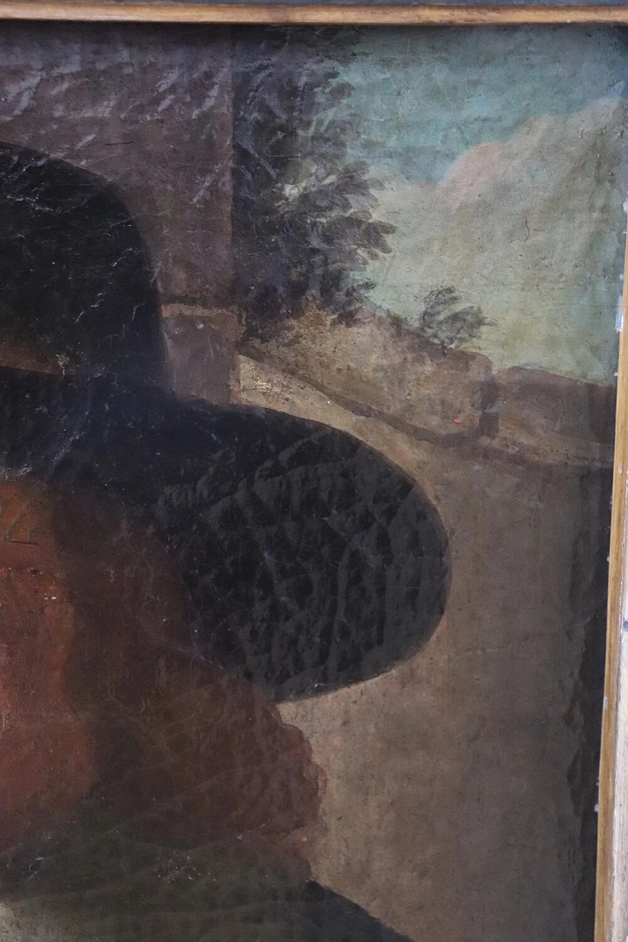 Portrait of gentleman, oil painting on canvas, first half of the 17th century 5