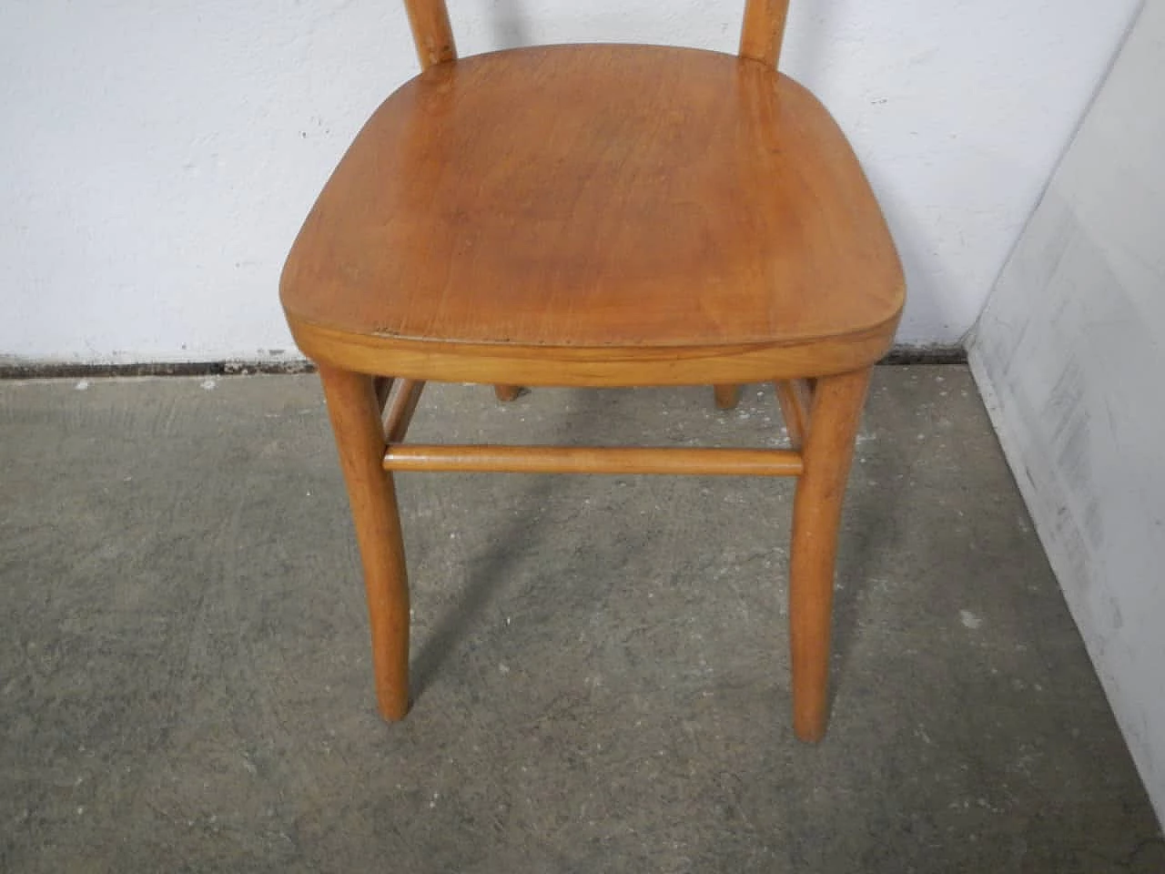 Beech chair, 1950s 8