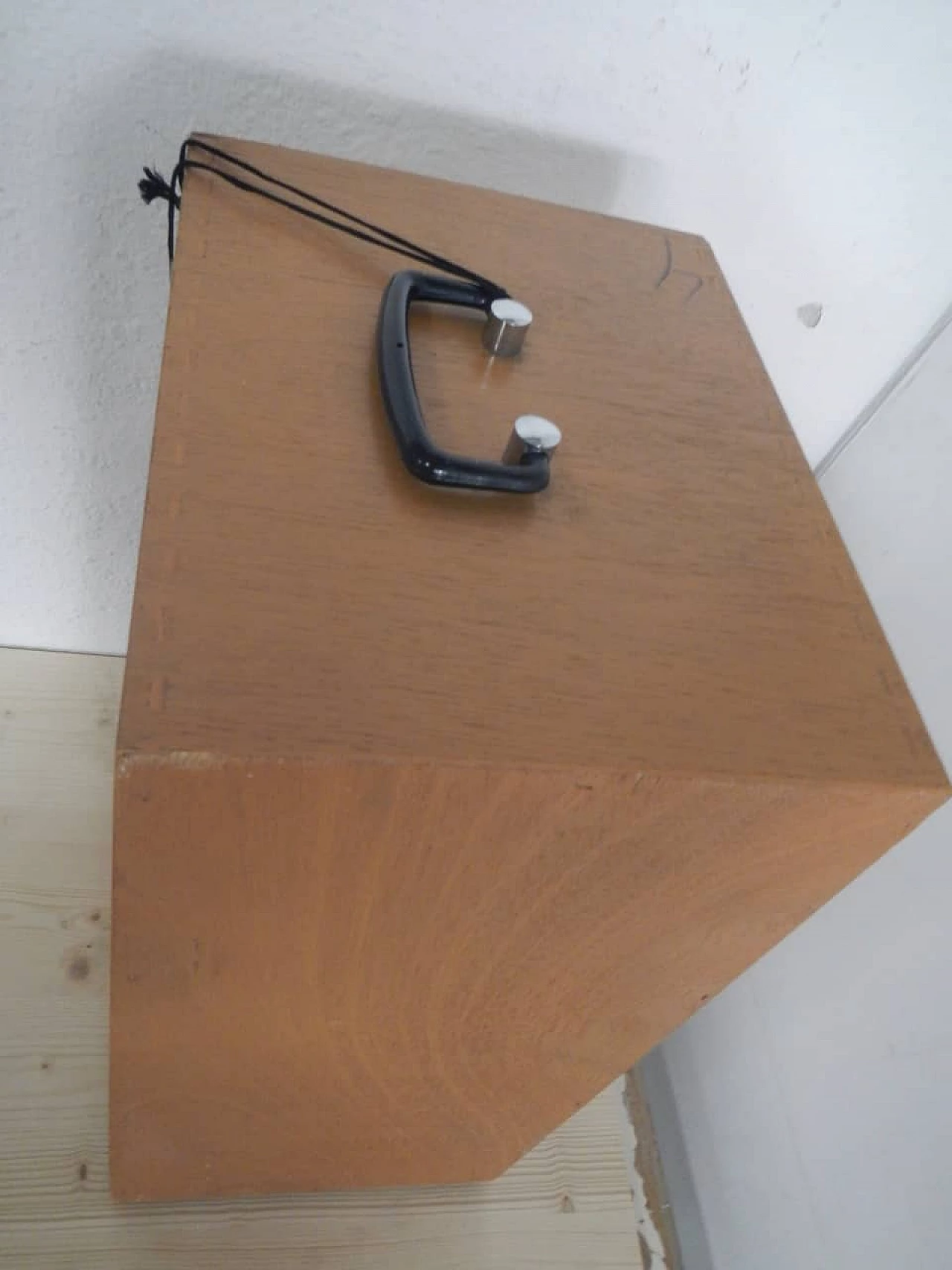 Wood microscope box by Cecchinato, 1980s 6