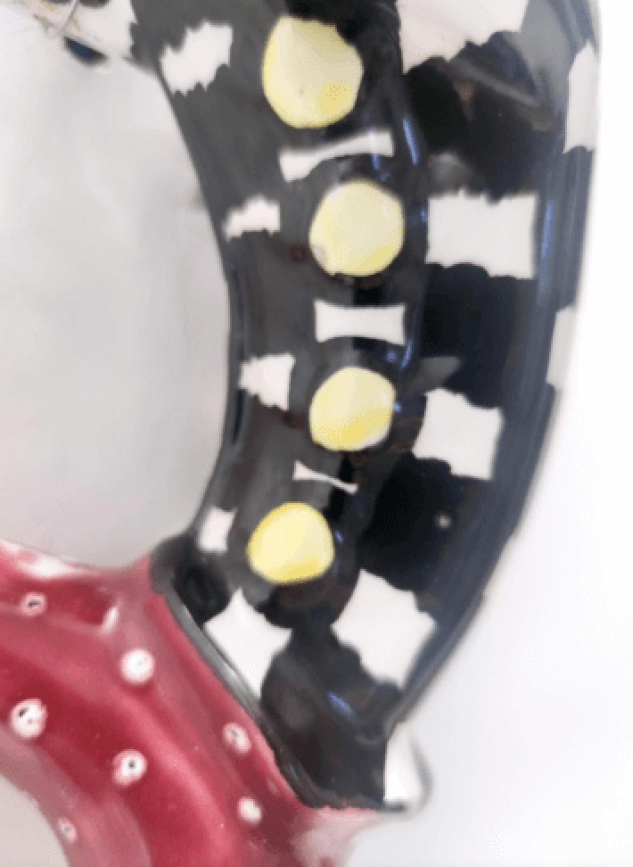 Ceramic clown wall light by Coronetti, 1950s 8