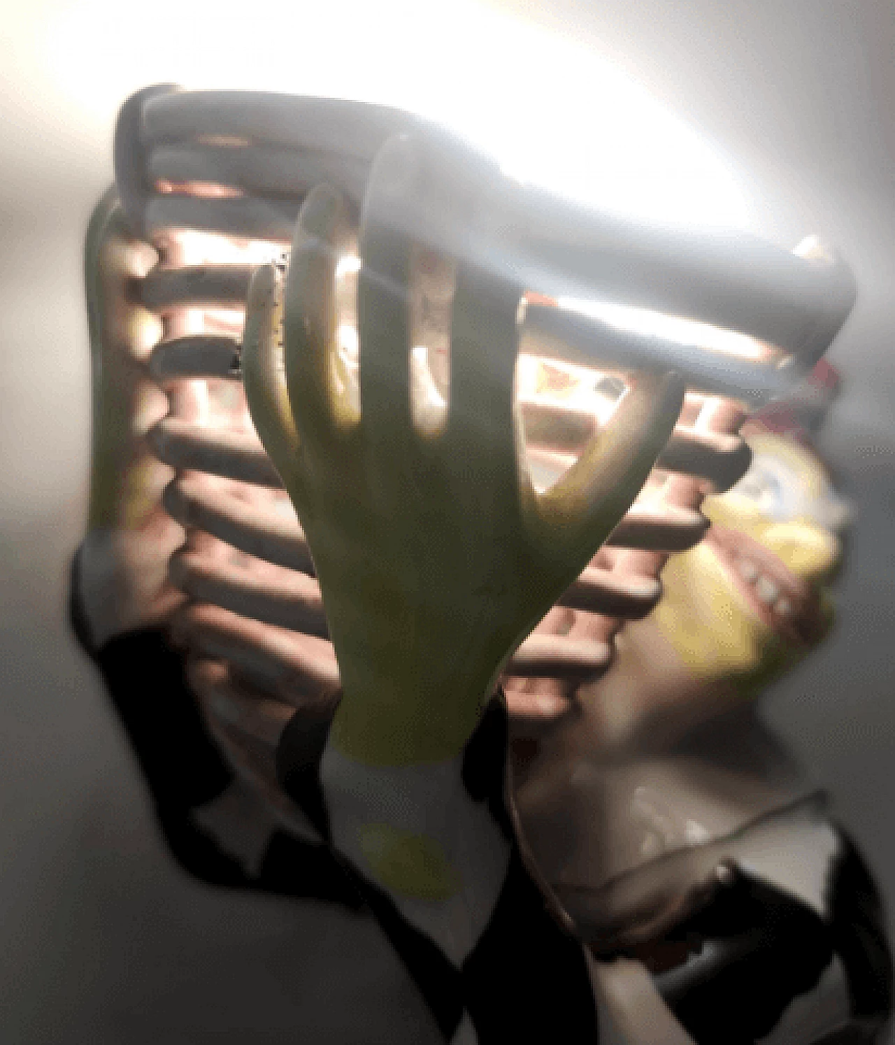 Ceramic clown wall light by Coronetti, 1950s 11