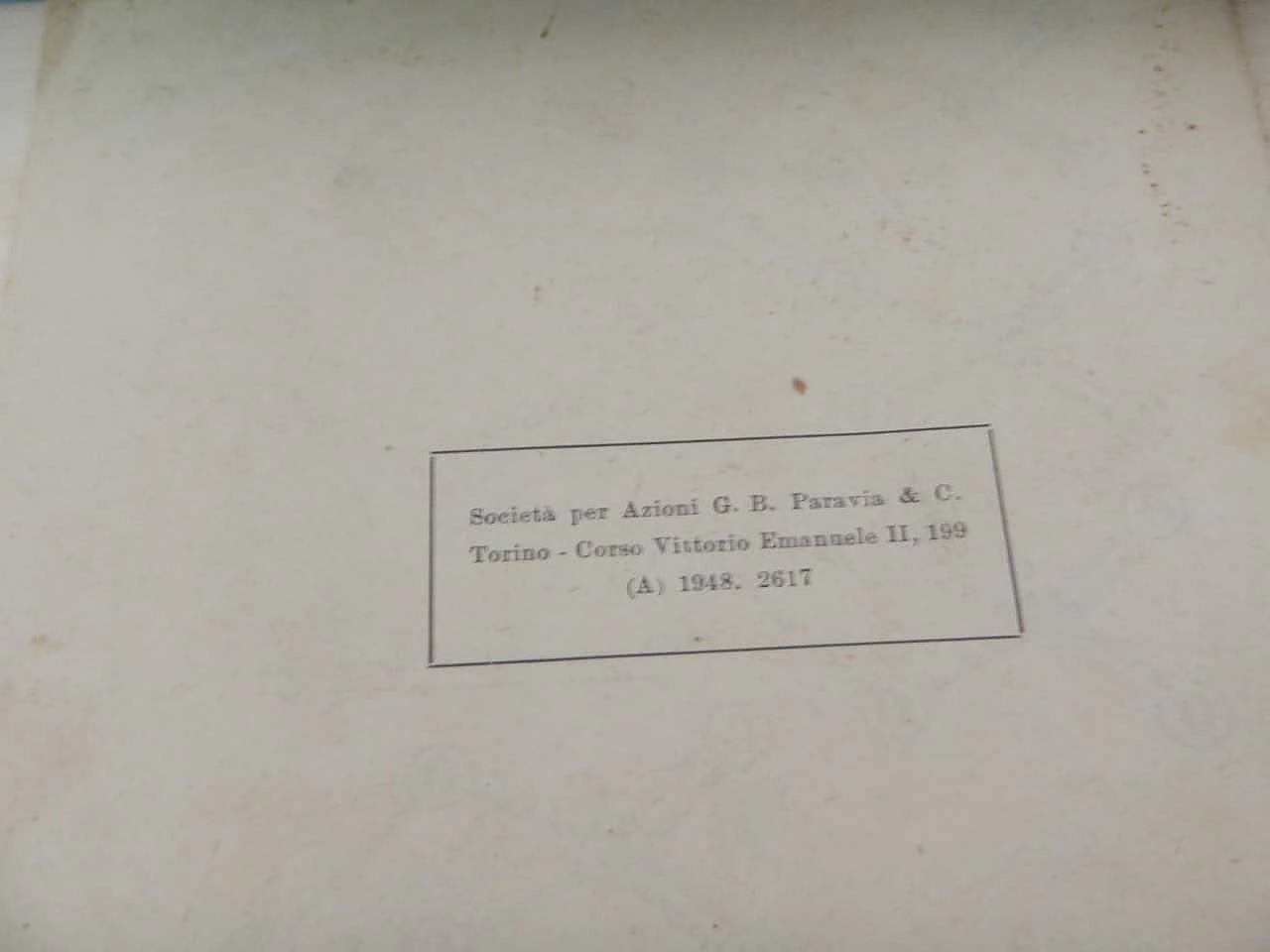 Formulator chemical nomenclature box for Paravia, 1948 12