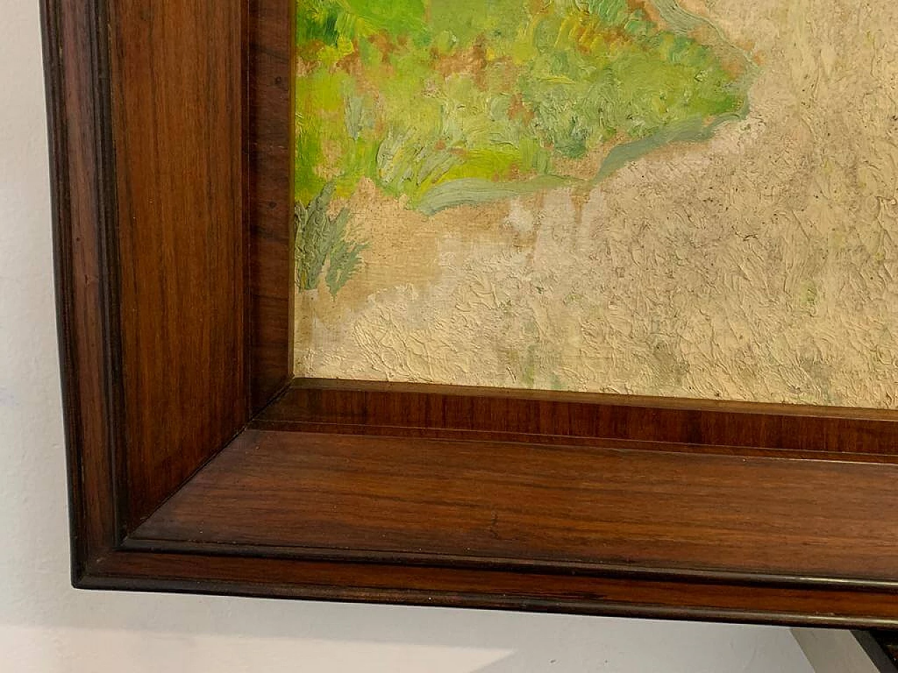 Mountain landscape, oil painting on canvas, 1920s 5