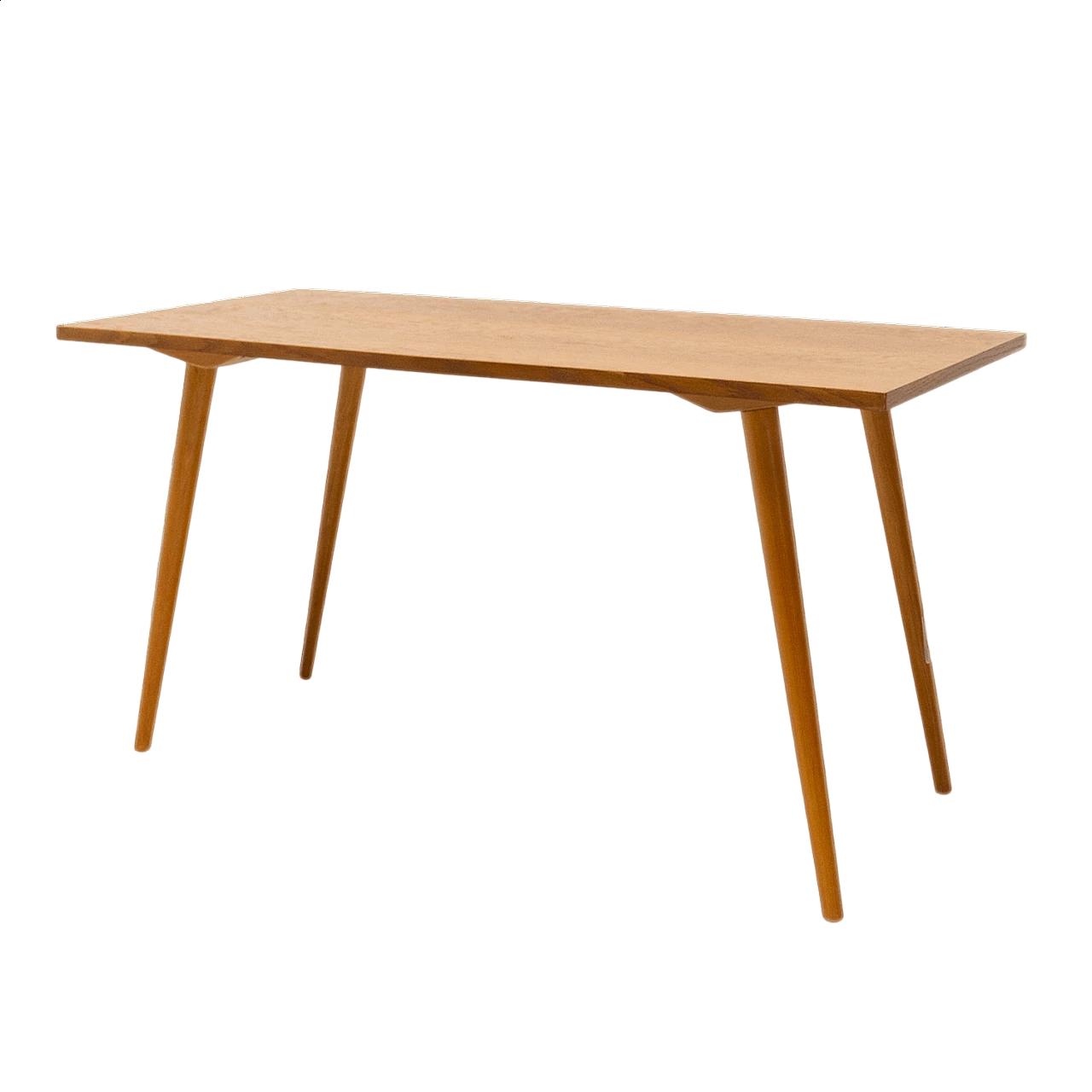 Beech side table by František Jirák for Tatra Nábytok, 1960s 14
