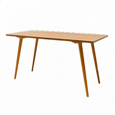 Beech side table by František Jirák for Tatra Nábytok, 1960s
