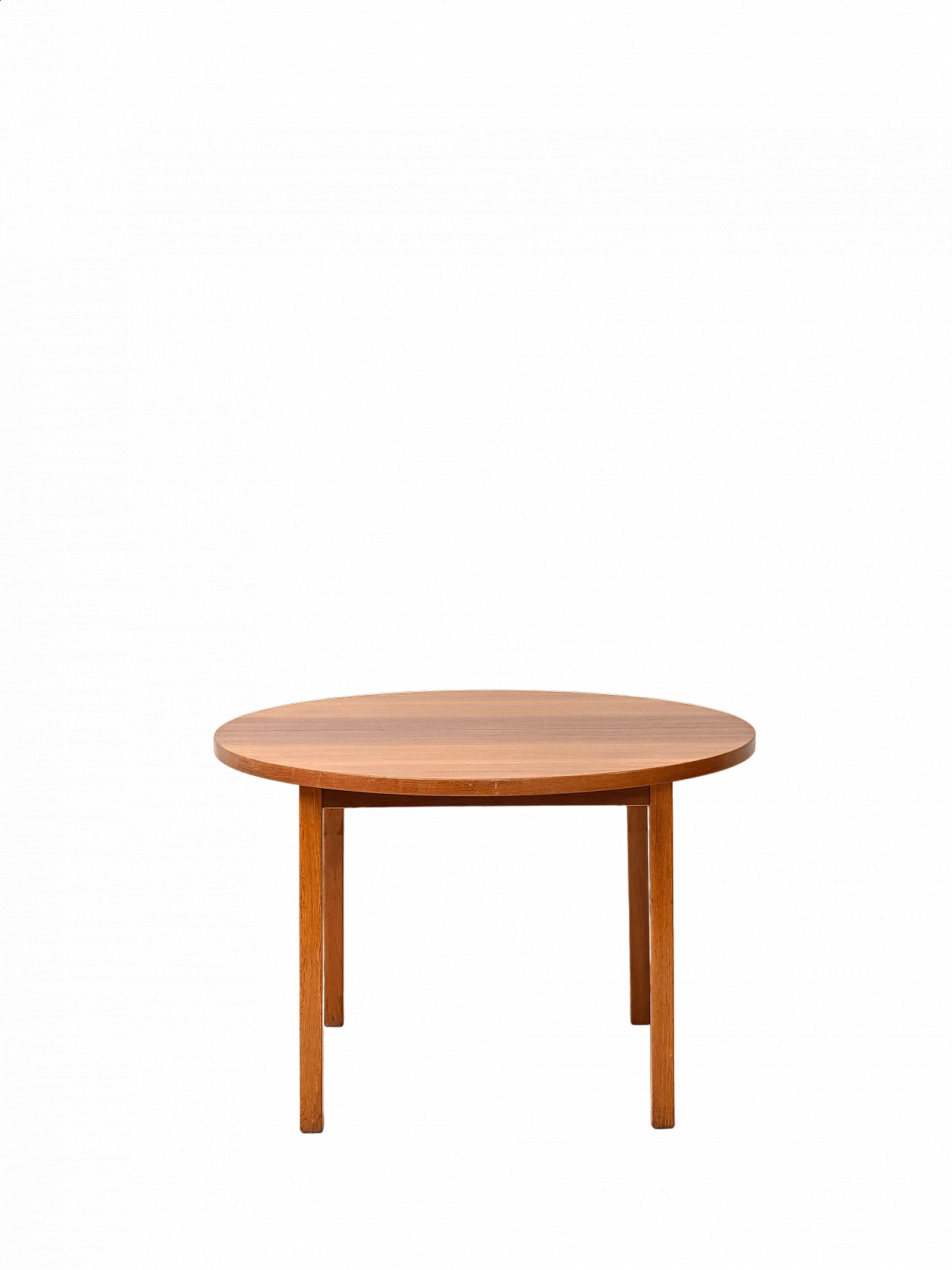 Tavolo tondo con timbro di autenticità di Ulferts, anni '60 13