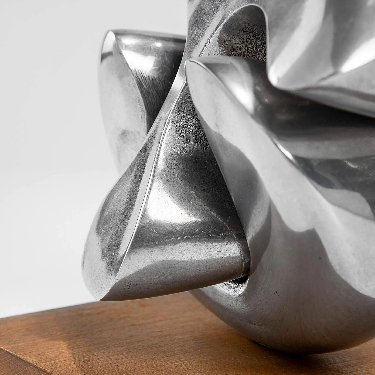 Giacomo Benevelli, chromed metal sculpture, 1972 5