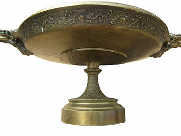 Bronze goblet by Auguste-Maximilien Delafontaine, 19th century