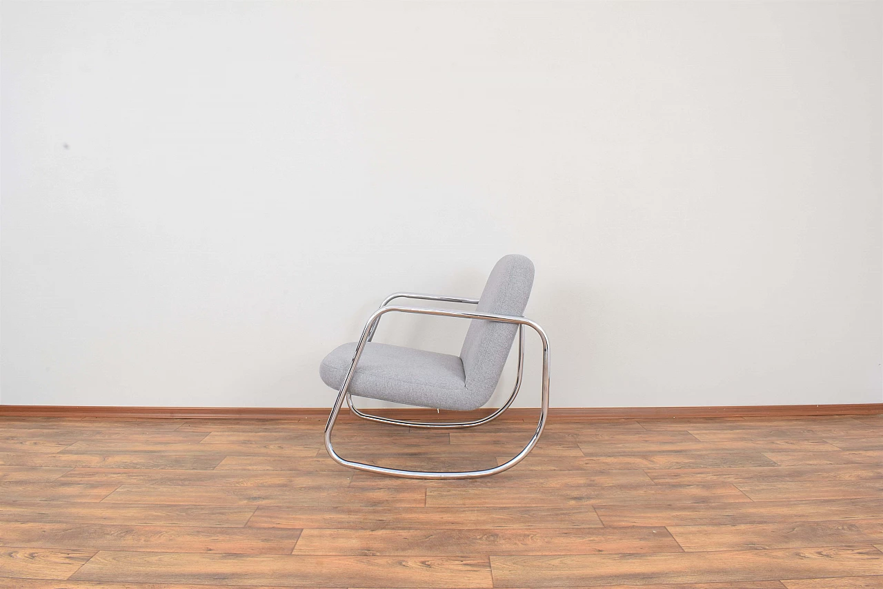 Bauhaus German Rocking Chair, 1960s. 4