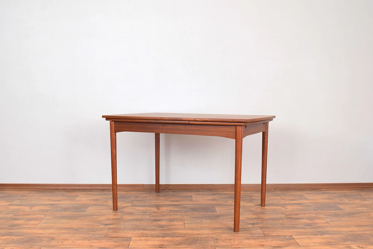Teak extendible table, 1960s 3