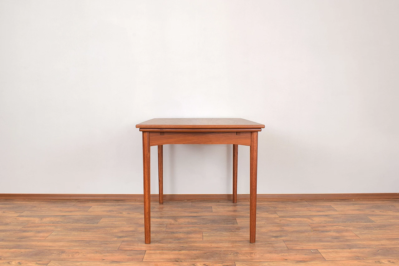 Teak extendible table, 1960s 5