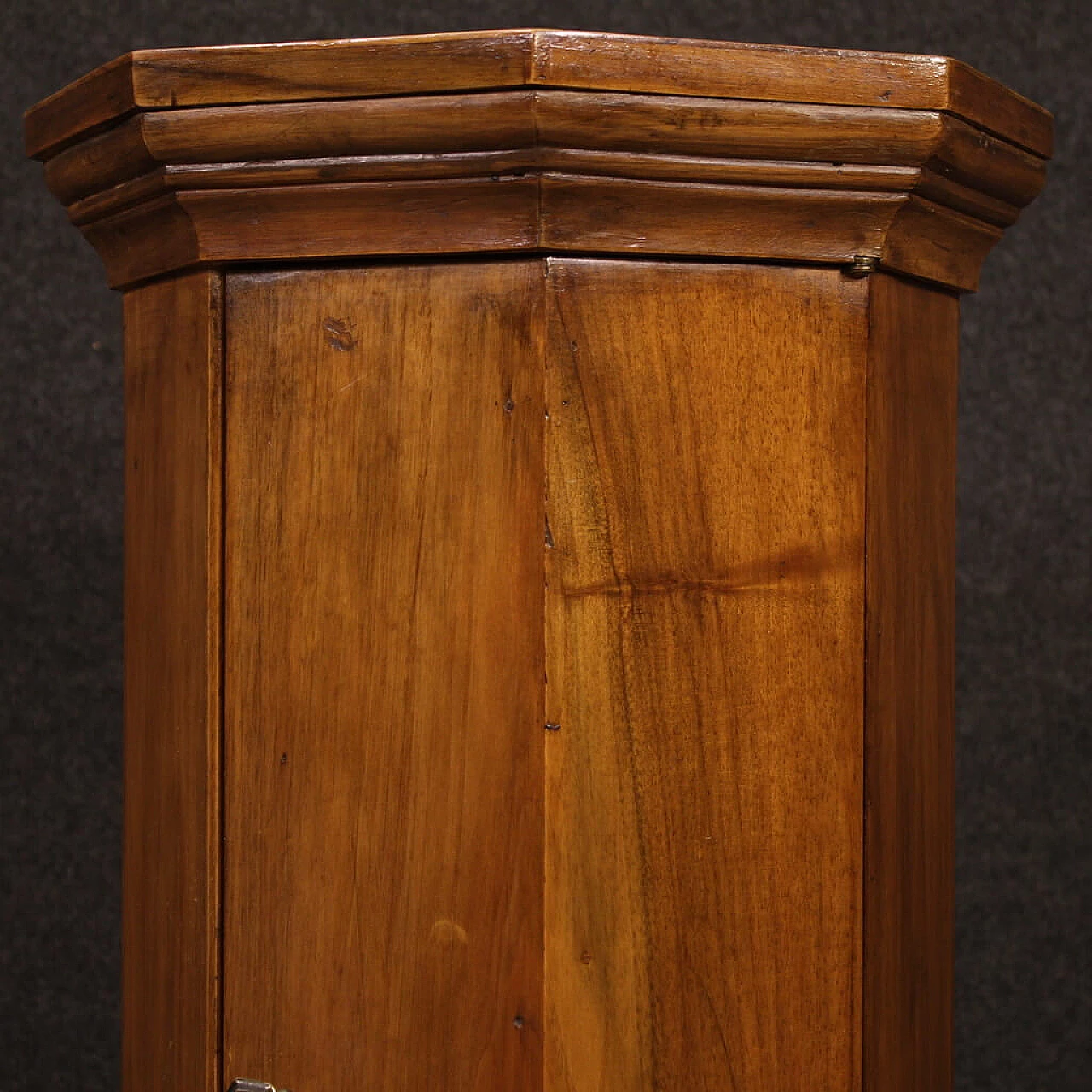 Column with walnut and beech door 7