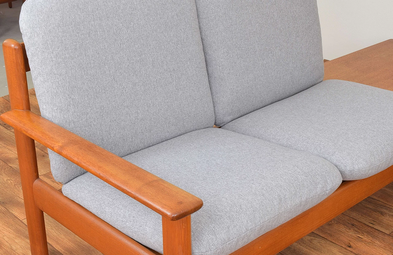 Coppia di divani, poltrona e tavolino di Knoll, anni '60 9