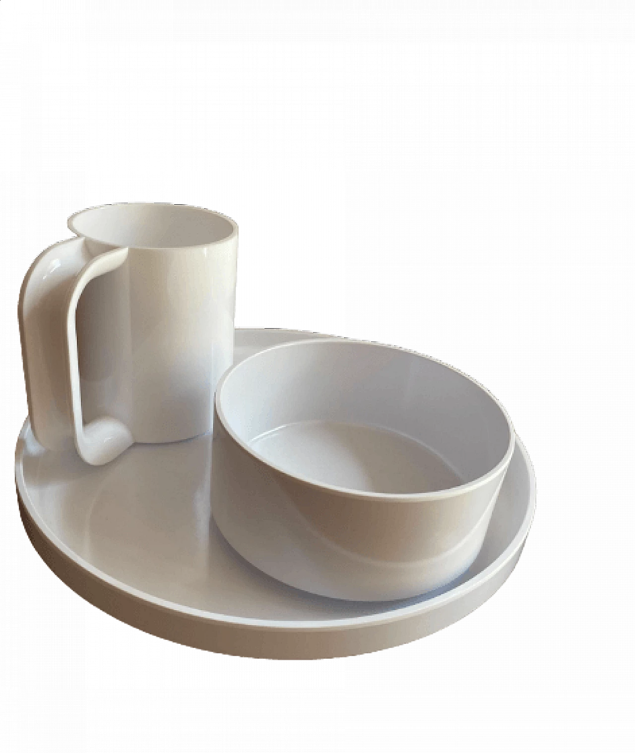 3 Stackable tableware by Massimo Vignelli for Heller, 2000s 6