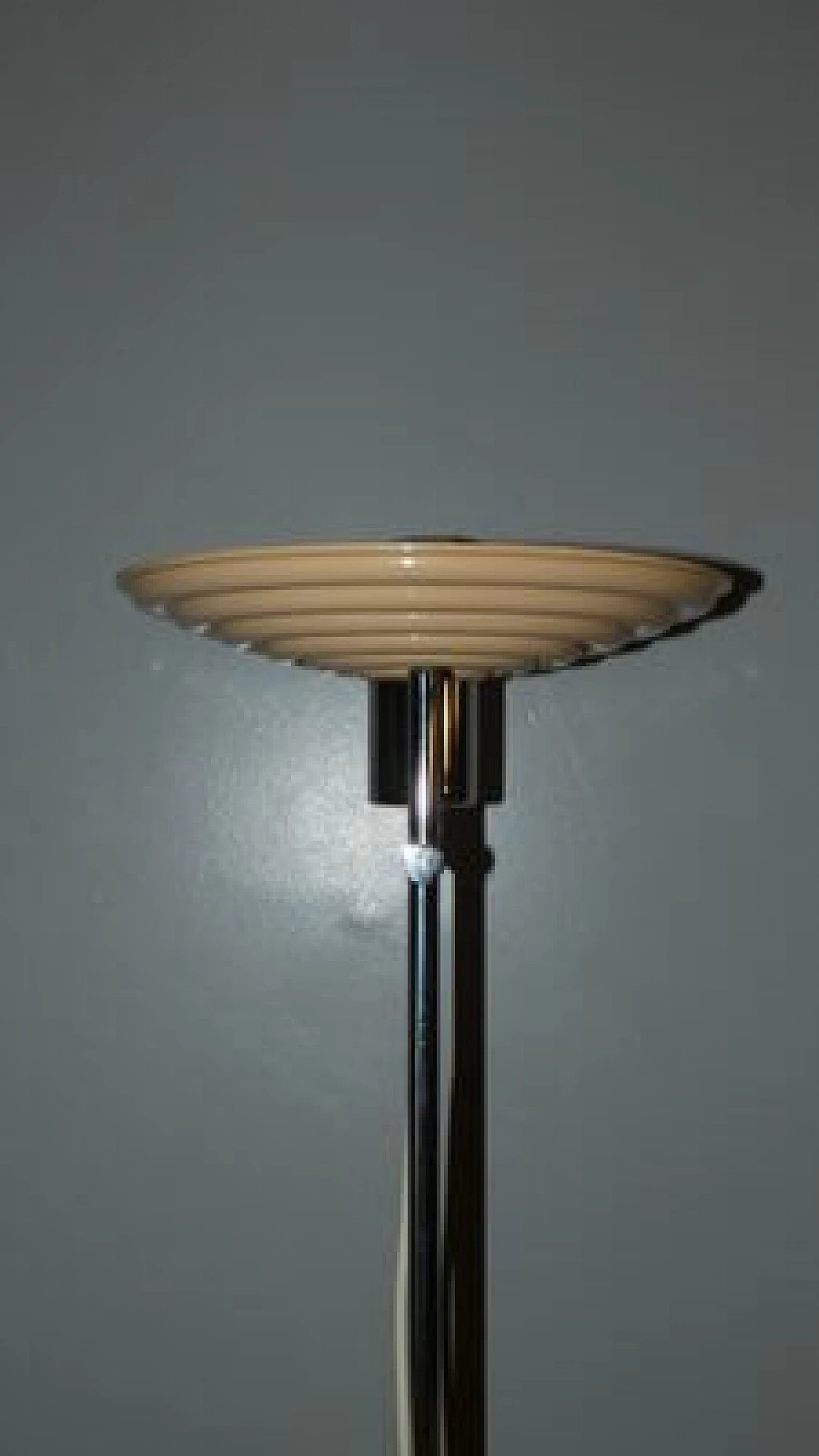 Reading lamp with disc lampshade and base, 1960s 5