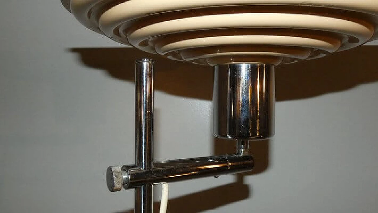 Reading lamp with disc lampshade and base, 1960s 8