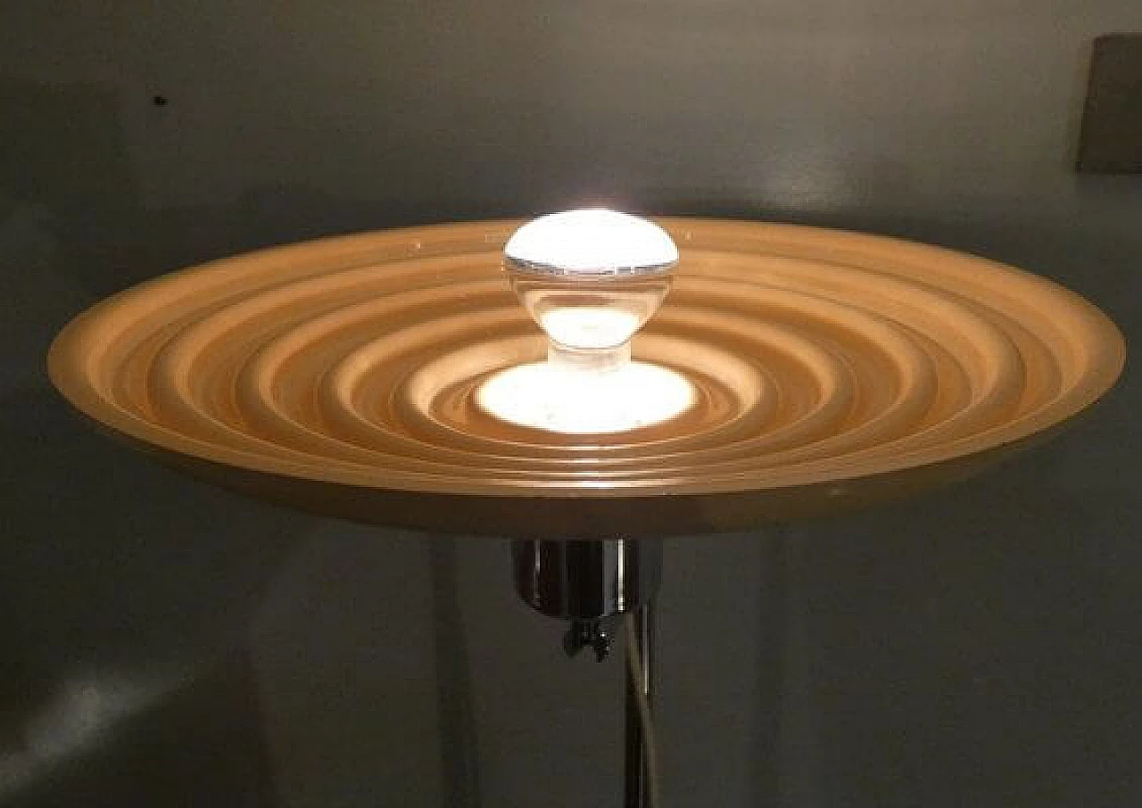 Reading lamp with disc lampshade and base, 1960s 13