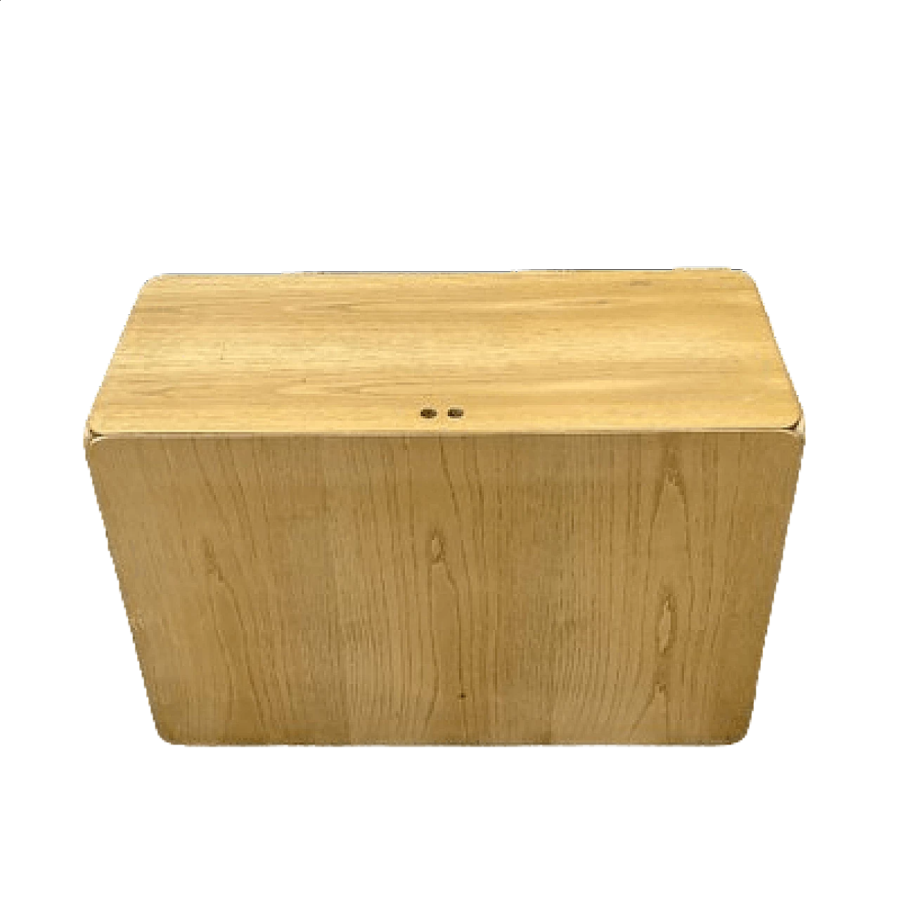 Wooden chest by Derk Jan De Vries, 1970s 10