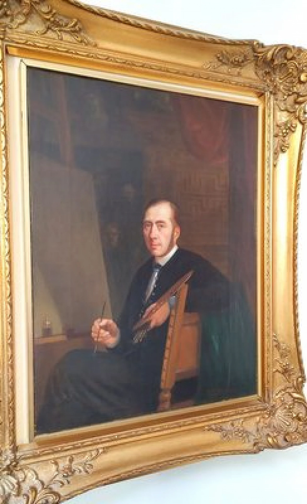 Van Lil Joseph, Self-Portrait, oil on canvas, 1867 4