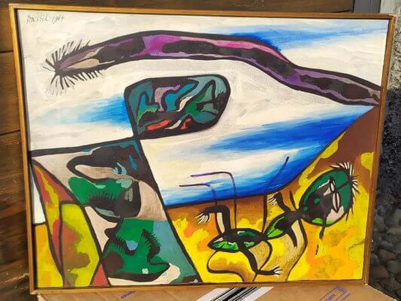 Anton Lutgerink Dartel, olio su tela, 1964 1