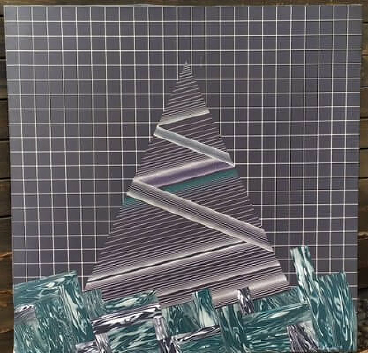 Kimura Katsuro, acrylic on canvas, 1973 1