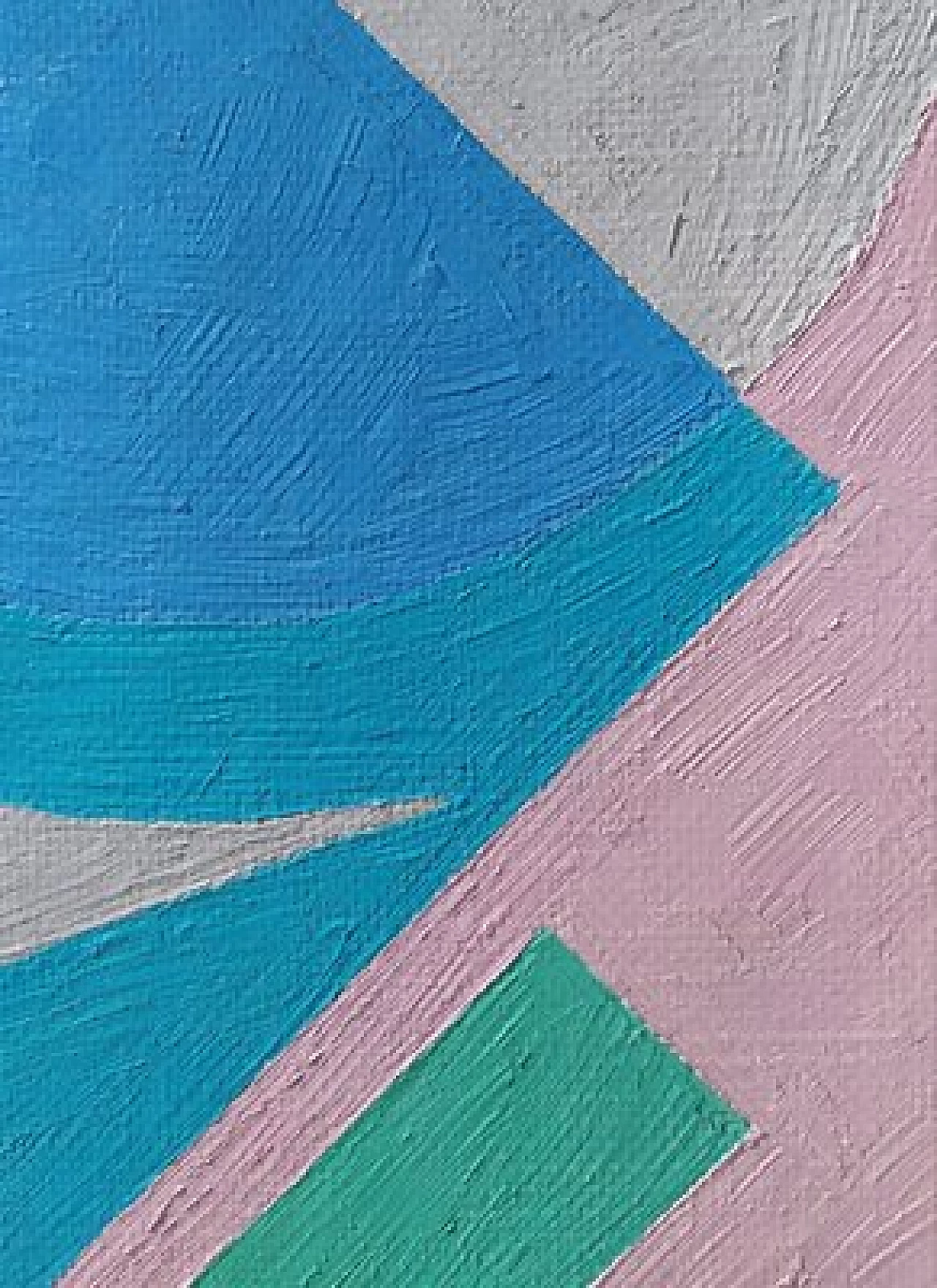 Leopolda Veronelli, Geometric composition, oil on canvas, 1976 3