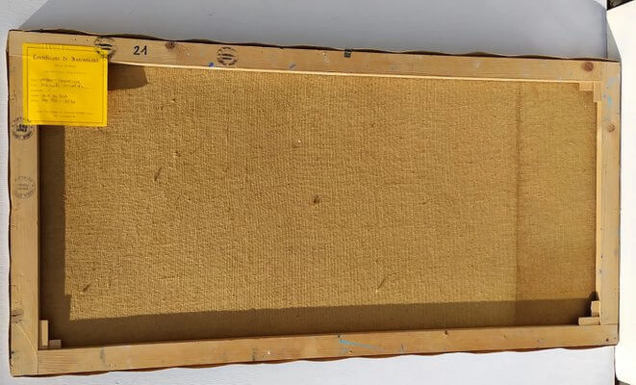 Leopolda Veronelli, Varianti cromatiche, olio su tela, 1977 3