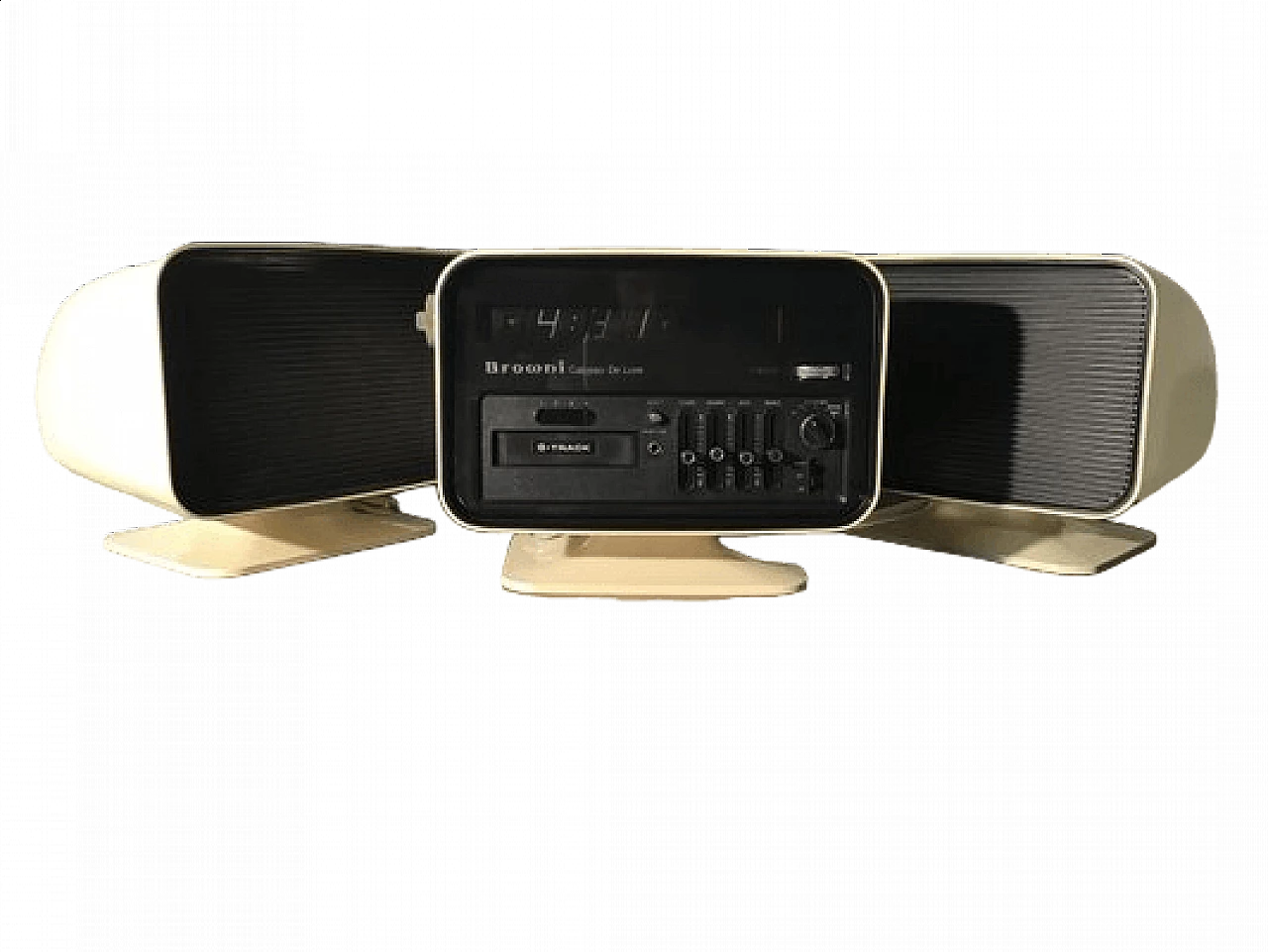 Calypso de Luxe TCM-5000 clock radio with speakers by CBC, 1960s 9