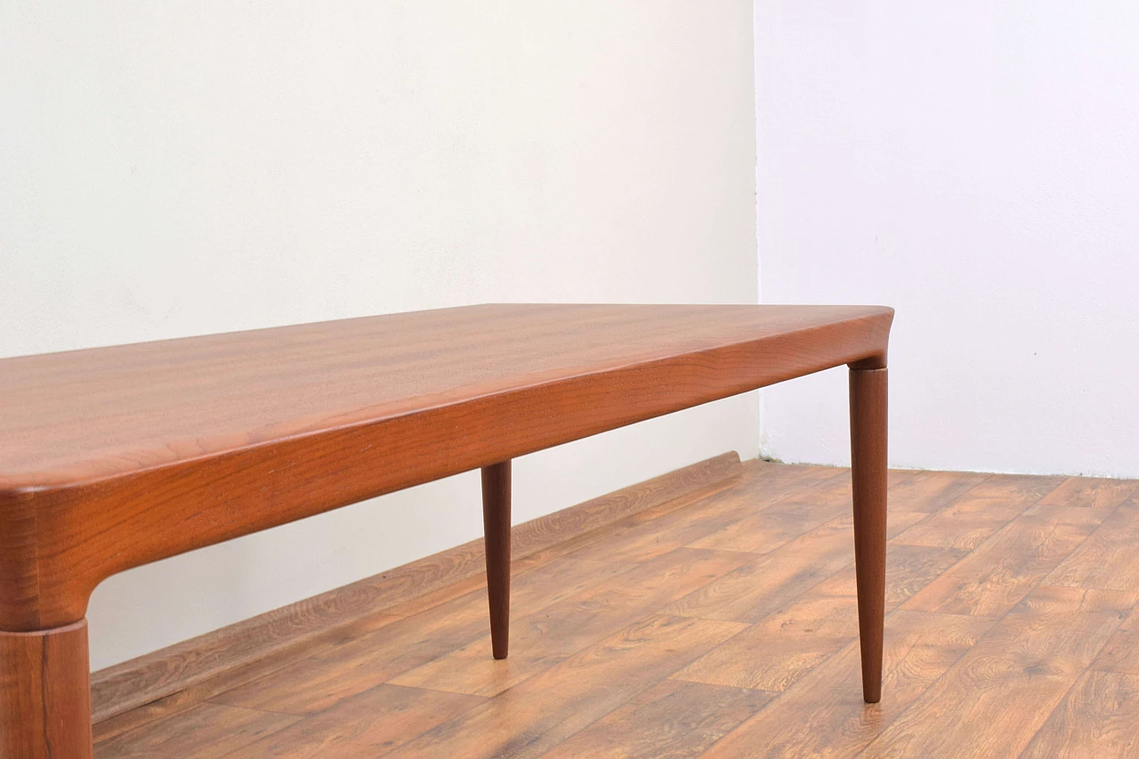 Teak coffee table by Johannes Andersen for CFC Silkeborg, 1960s 8