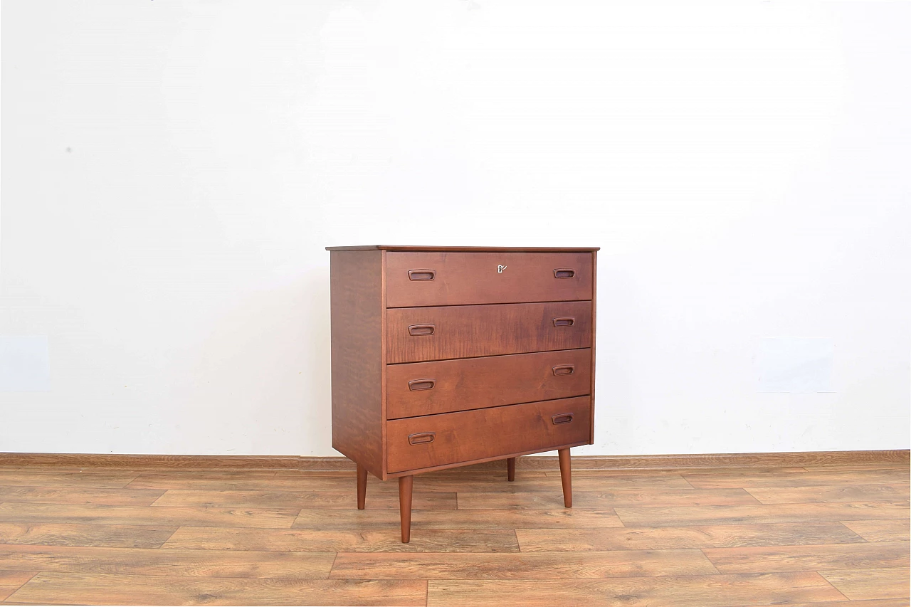 Danish birch chest of drawers, 1960s 2