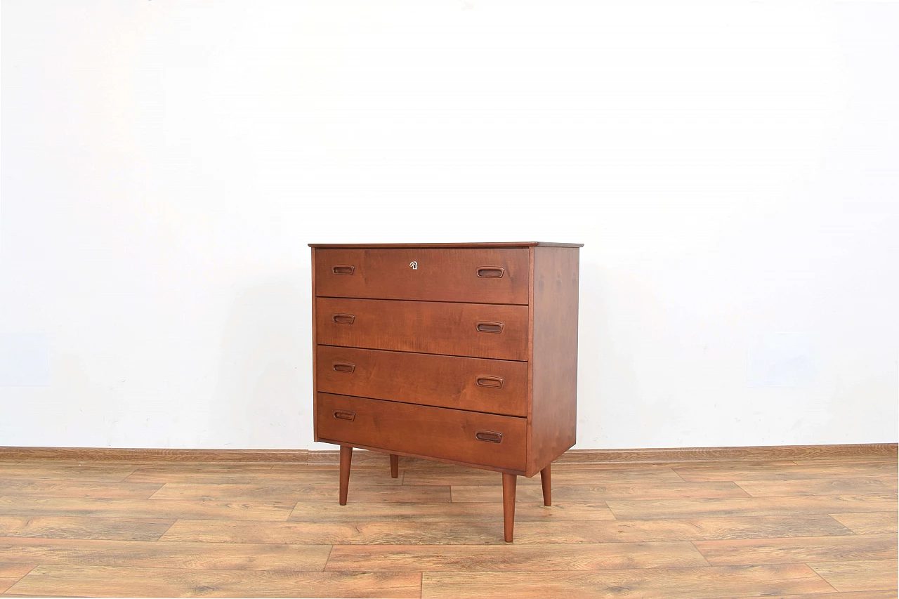 Danish birch chest of drawers, 1960s 3