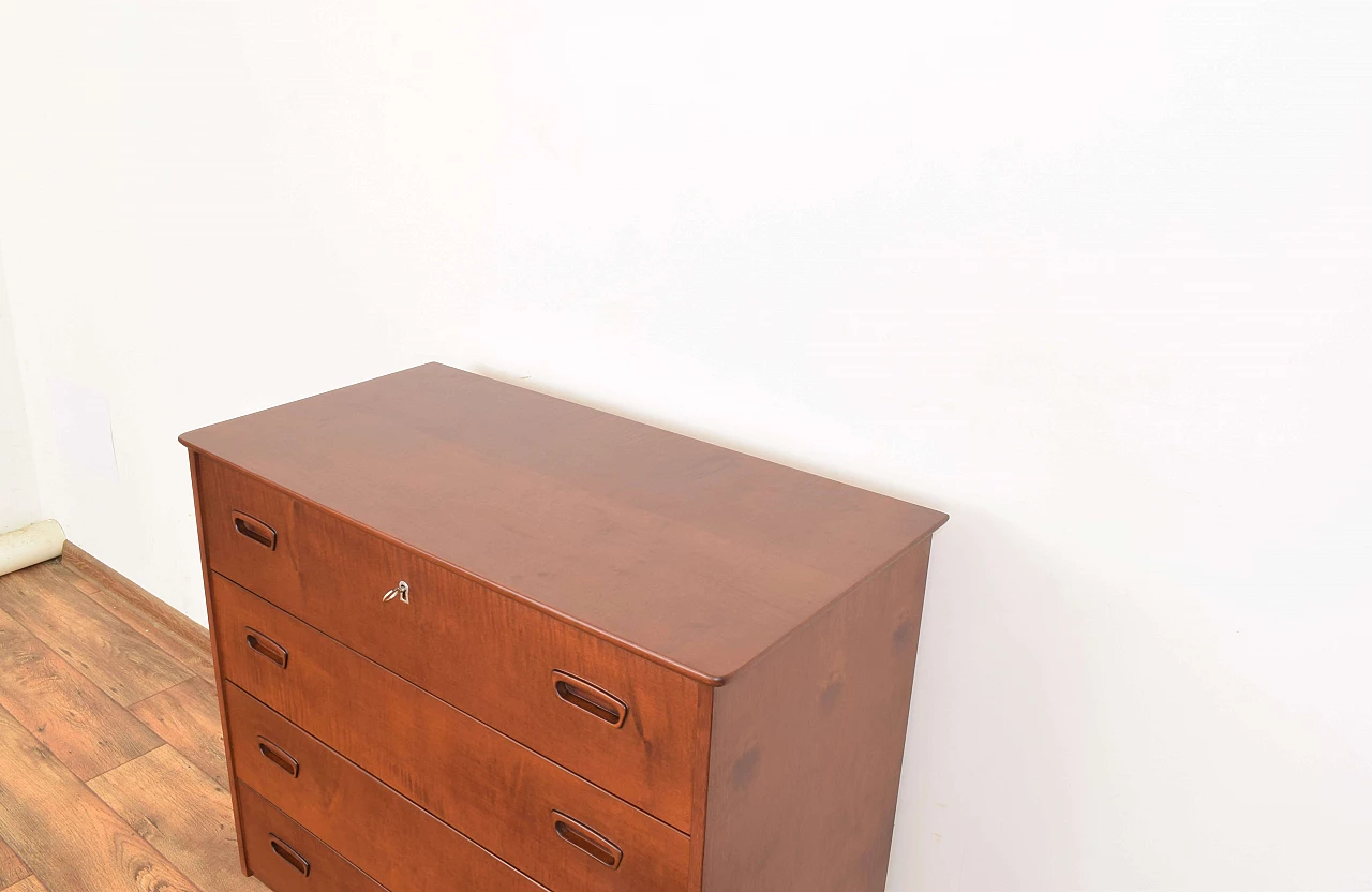 Danish birch chest of drawers, 1960s 13
