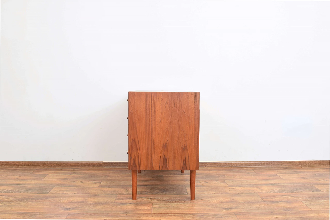 Teak chest of drawers by Kai Kristiansen for FM Møbler, 1960s 6