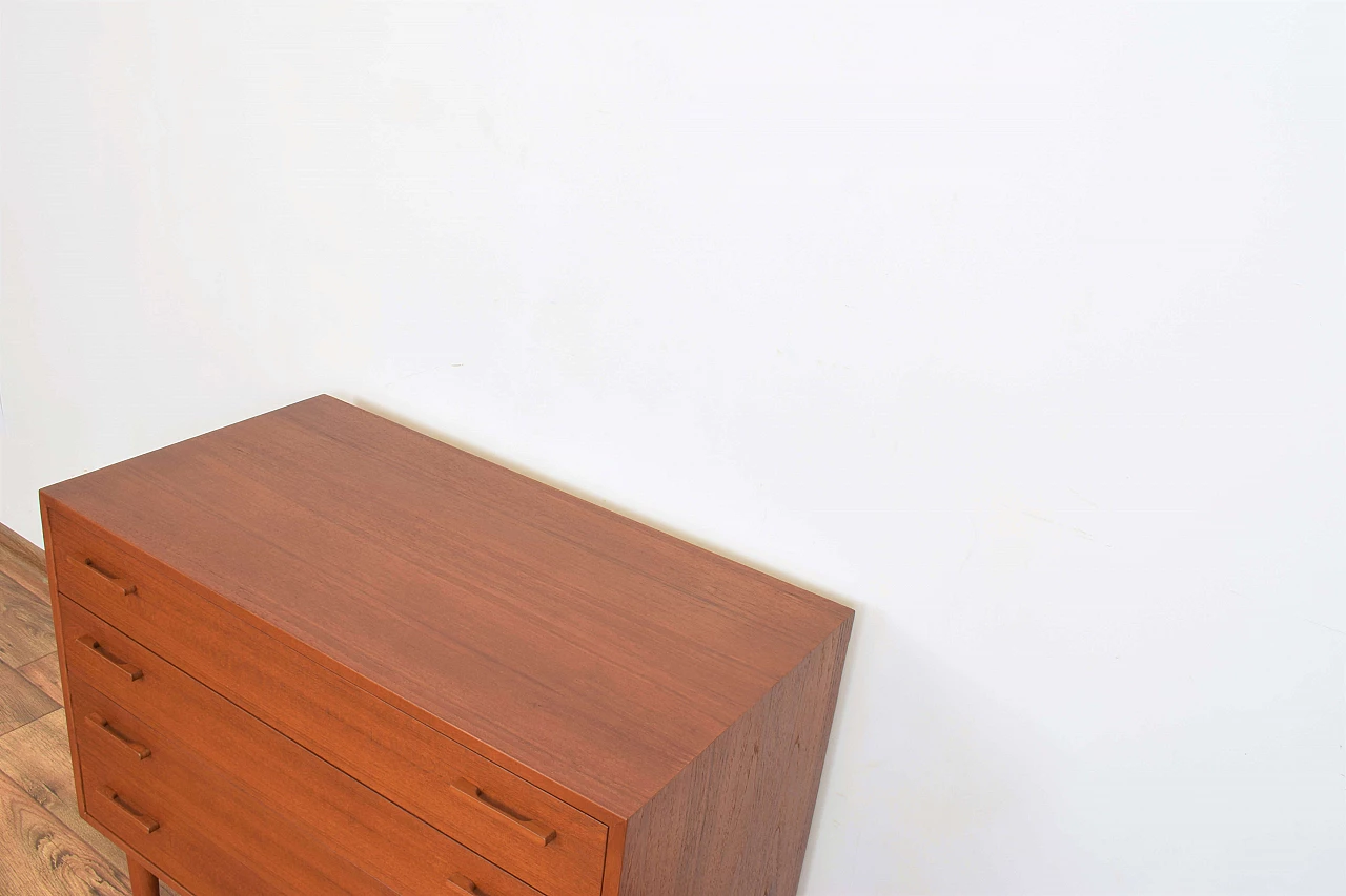 Teak chest of drawers by Kai Kristiansen for FM Møbler, 1960s 12