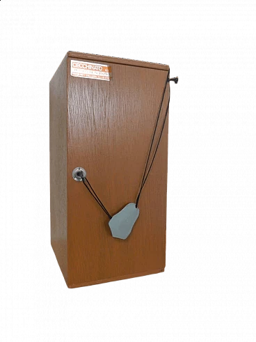 Scatola per microscopio in legno di Cecchinato, anni '80