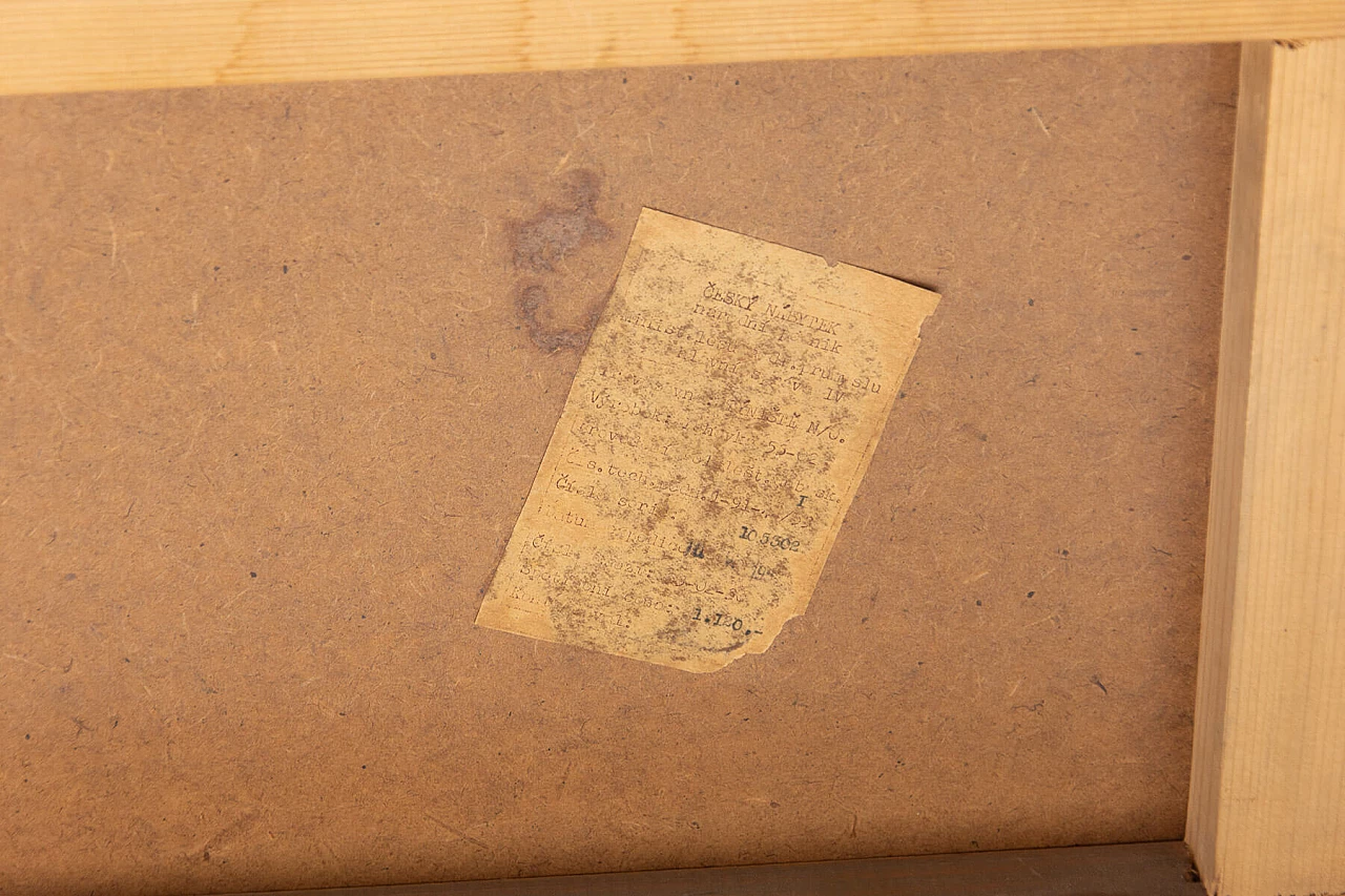 Folding sofa-bed by Jindrich Halabala, 1950s 13