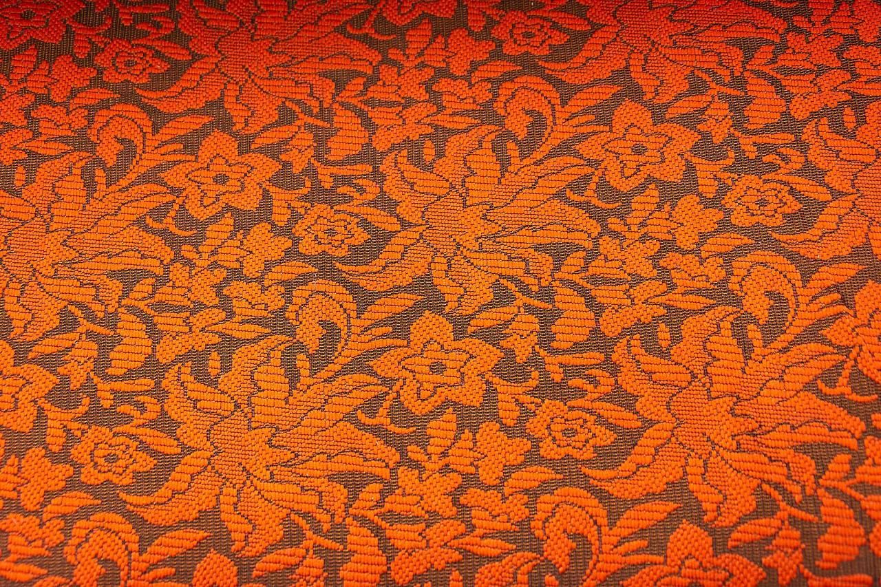 Divano letto pieghevole con rivestimento in fantasia, anni '60 10