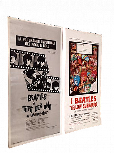 Pair of Beatles movie posters, 1970s