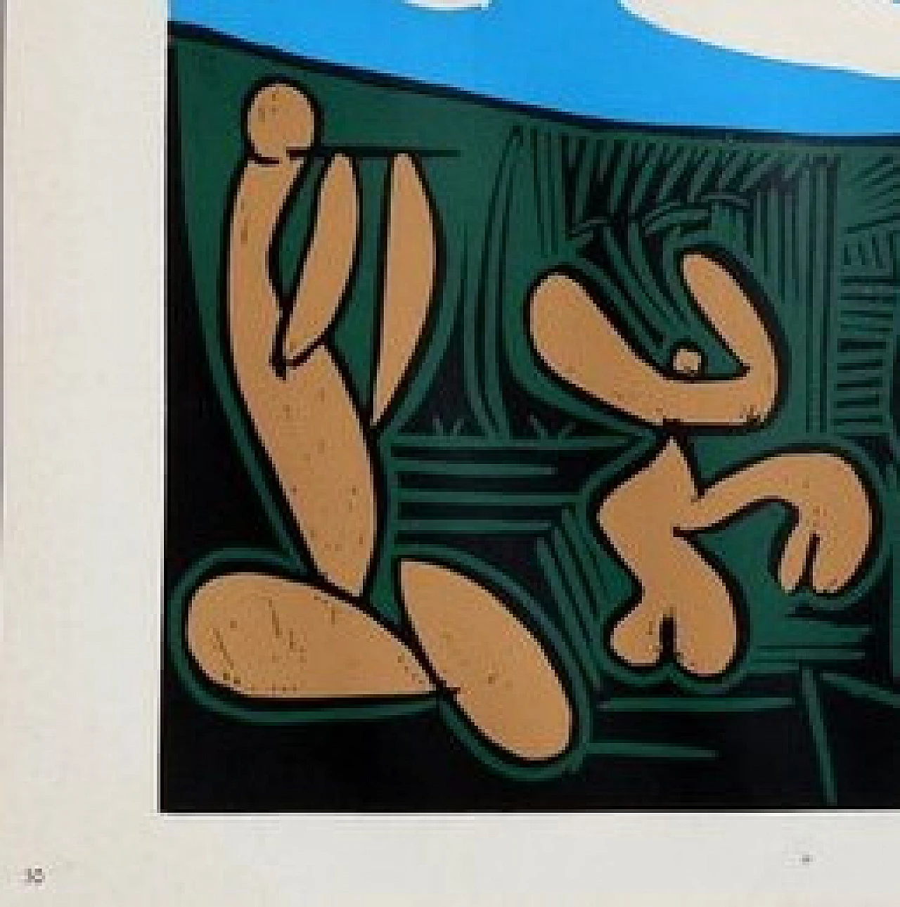 Pablo Picasso, Bacchanal, linocut, 1962 3