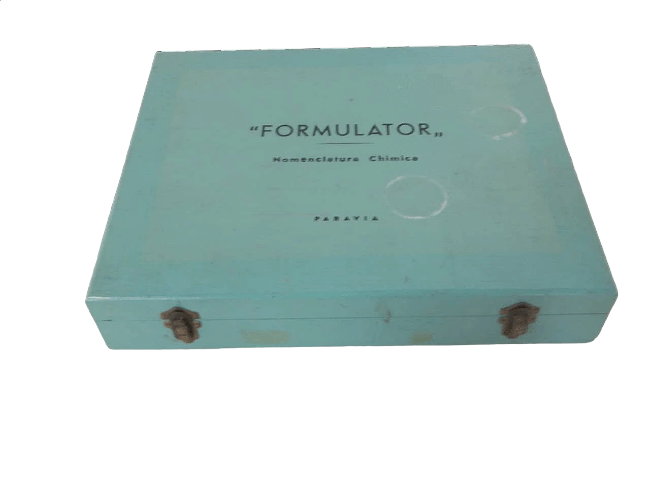 Formulator chemical nomenclature box for Paravia, 1948 | intOndo