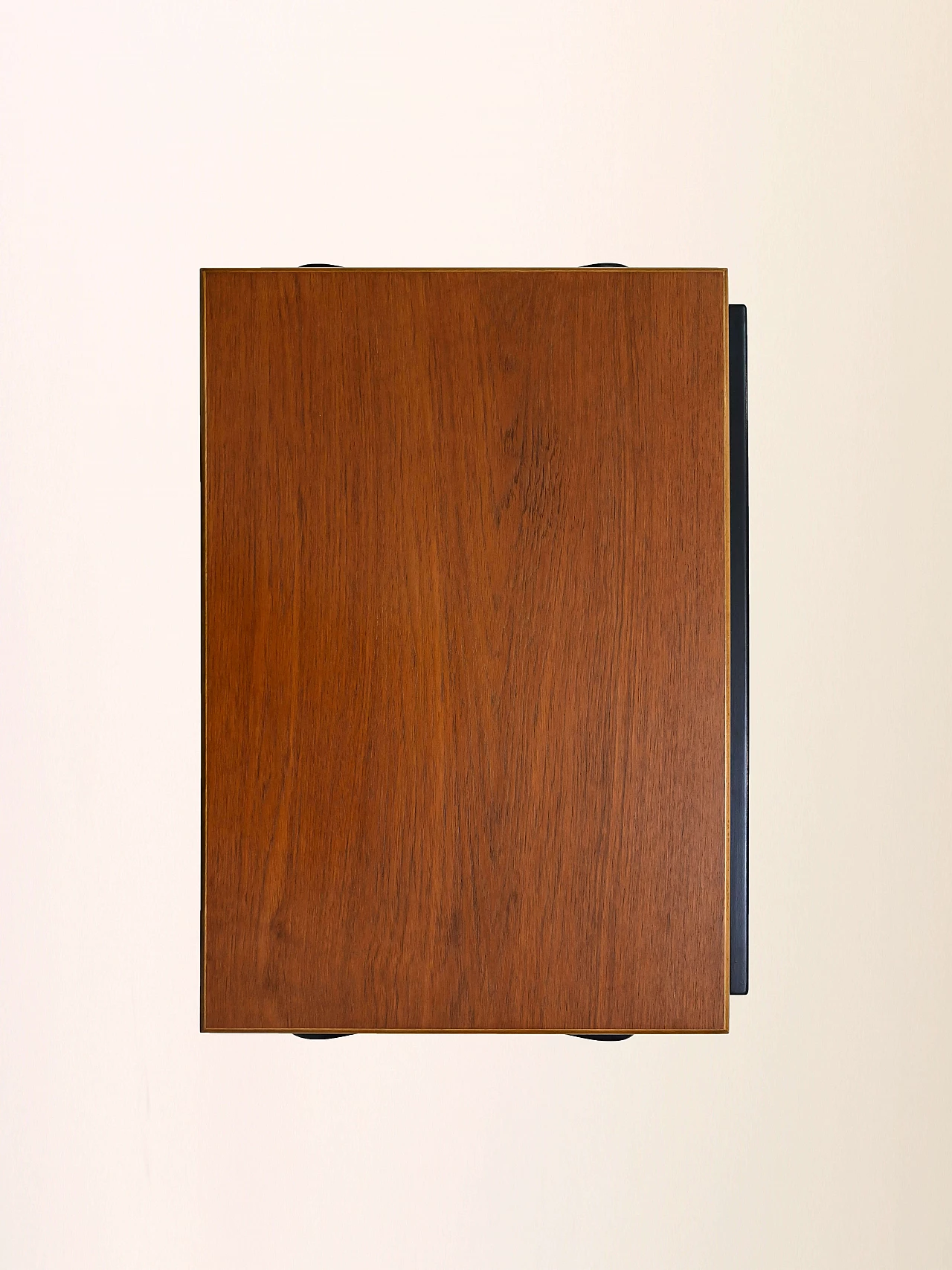 Tavolino da cucito in legno bicolore, anni '60 13