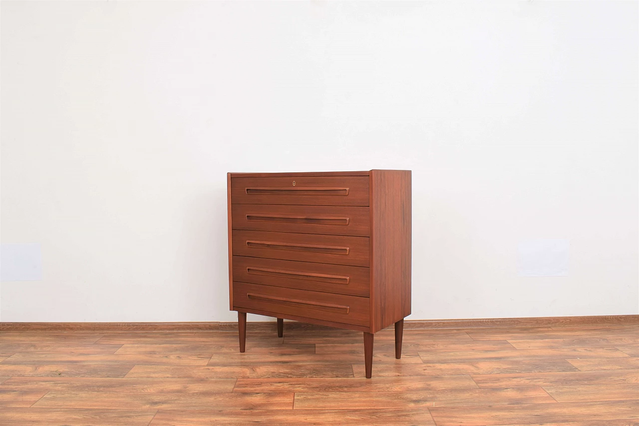 Danish teak chest of drawers, 1960s 2