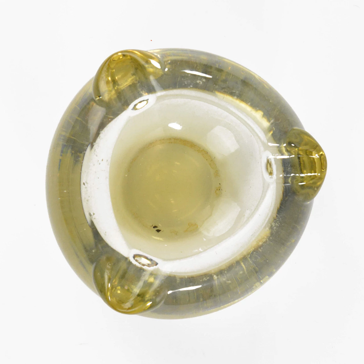 Glass ashtray by E. Beranek for Skrdlovice, 1960s 6