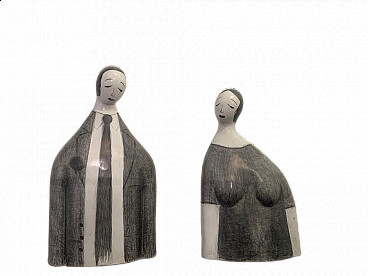 Yuri Zatarain, Thought of Love, terracotta and graphite, 2005
