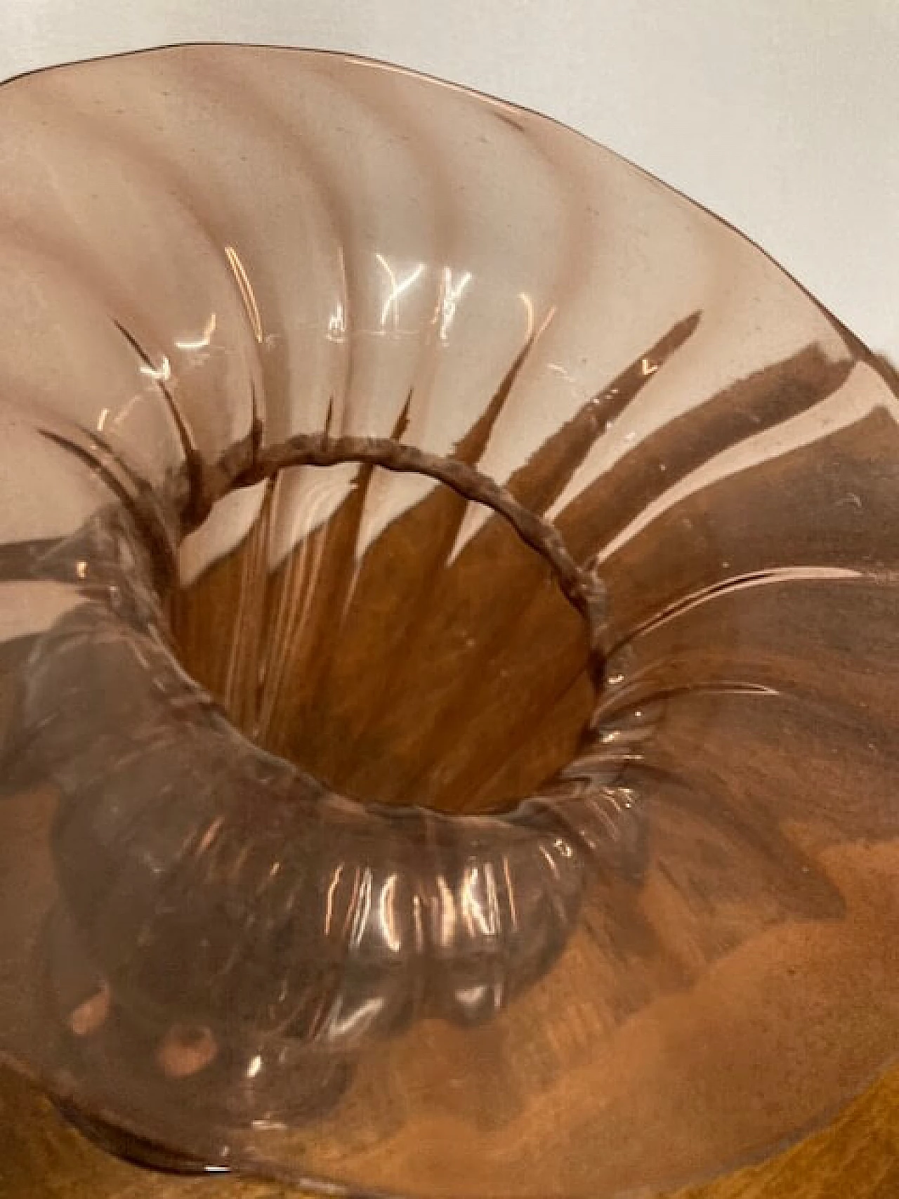 Vaso in vetro soffiato di Murano, anni '30 6