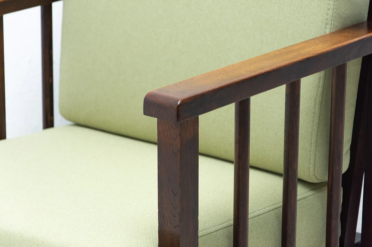 Pair of Art Deco armchairs by Jan Vaněk and Jaroslav Grunt, 1930s 18