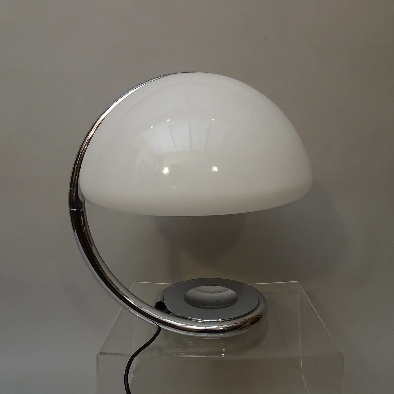 Lampada da tavolo Serpente per Martinelli Luce, anni '70 1