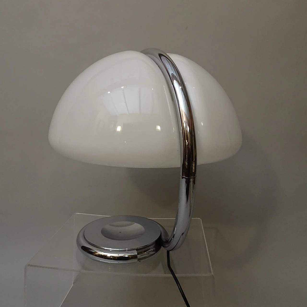 Lampada da tavolo Serpente per Martinelli Luce, anni '70 2