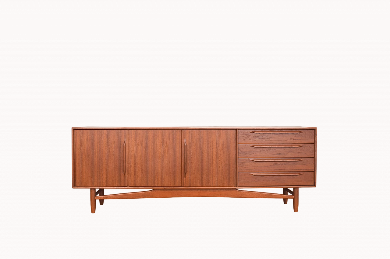 RT 200 teak sideboard for Heinrich Riestenpatt, 1960s 18