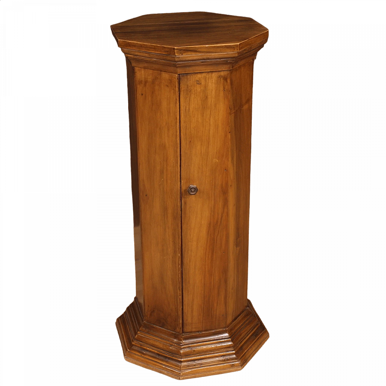 Column with walnut and beech door 13